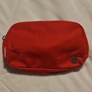 Lululemon Vibrant Red Belt Bag
